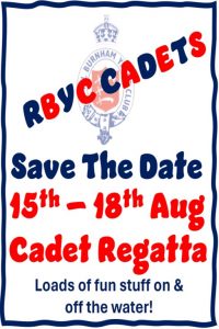 Save the date Cadet regatta