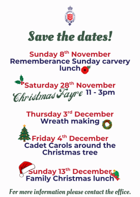 Save-the dates!